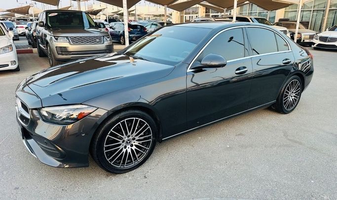 Used Mercedes-Benz C-Class 300 V (W206), 2.0 l, 2022 in Sharjah by Titanium Used Cars, Grey color. American Specs | AUTO.AE