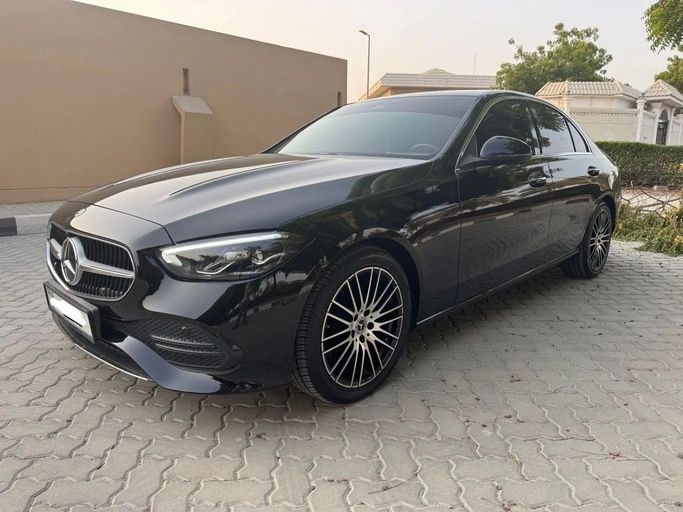 Used Mercedes-Benz C-Class 300 V (W206), 2.0 l, 2022 in Sharjah by Titanium Used Cars, Black color. American Specs | AUTO.AE