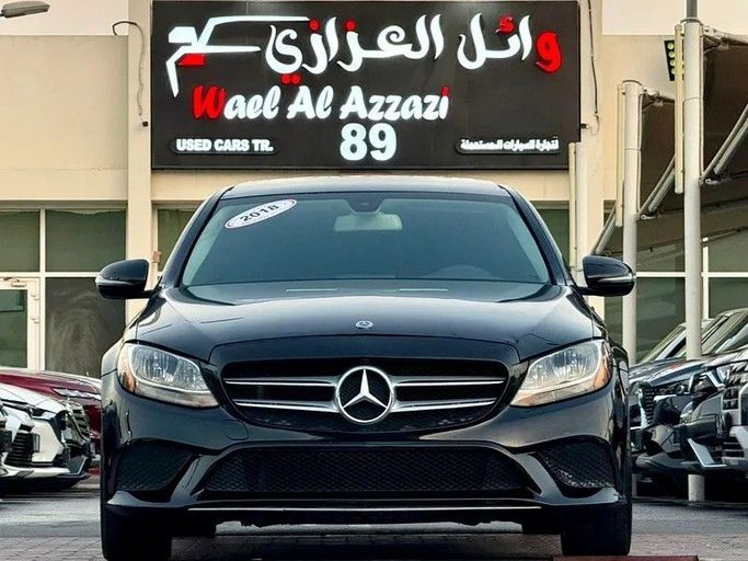 Used Mercedes-Benz C-Class 300 IV (W205), 2.0 l, 2017 in Sharjah by Wael Al Azzazi Used Cars, Black color. American Specs | AUTO.AE