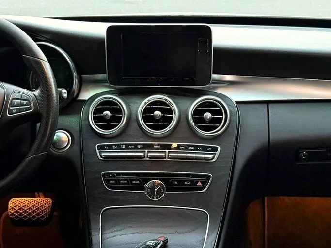 Used Mercedes-Benz C-Class 300 IV (W205), 2.0 l, 2017 in Sharjah by Wael Al Azzazi Used Cars, Black color. American Specs | AUTO.AE