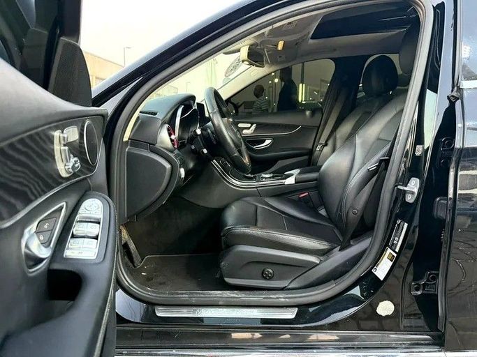 Used Mercedes-Benz C-Class 300 IV (W205), 2.0 l, 2017 in Sharjah by Wael Al Azzazi Used Cars, Black color. American Specs | AUTO.AE