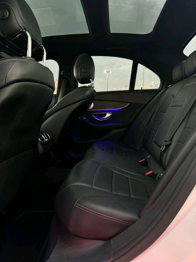 Used Mercedes-Benz C-Class 300 IV (W205) Facelift, 2.0 l, 2020 in Sharjah by Daira Used Cars, White color. American Specs | AUTO.AE