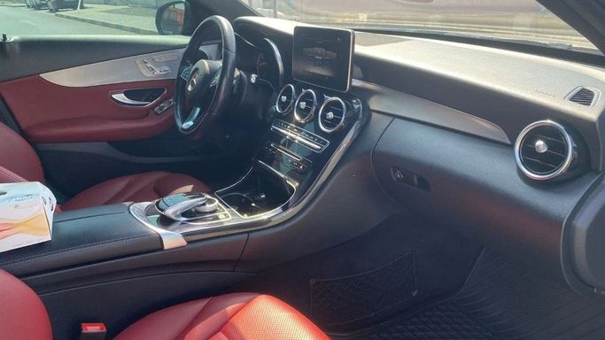 Used Mercedes-Benz C-Class 300 IV (W205), 2.0 l, 2018 in Sharjah by Halla Cars, Grey color. American Specs | AUTO.AE