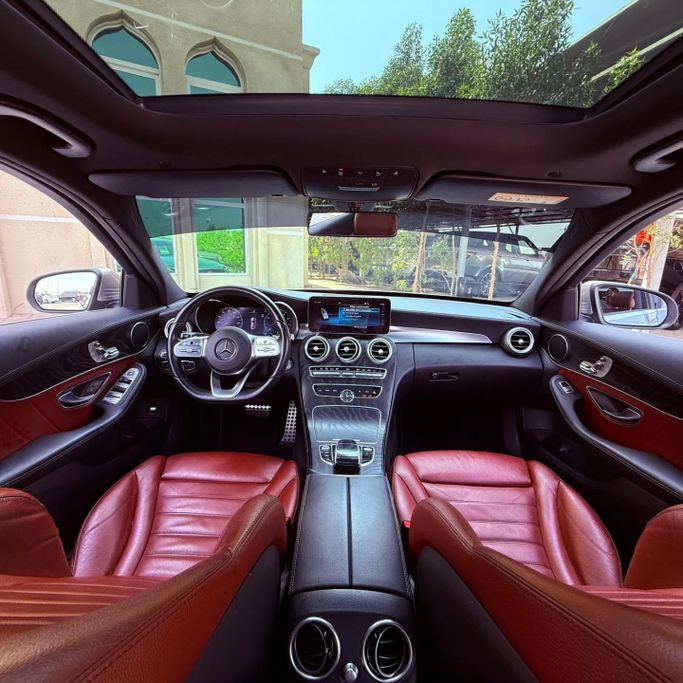 Подержанный Mercedes-Benz C-Class 200 IV (W205) Рестайлинг, 1.5 л, 2020 в Шардже от Sarmad Cars Серебристый цвет. Other | AUTO.AE