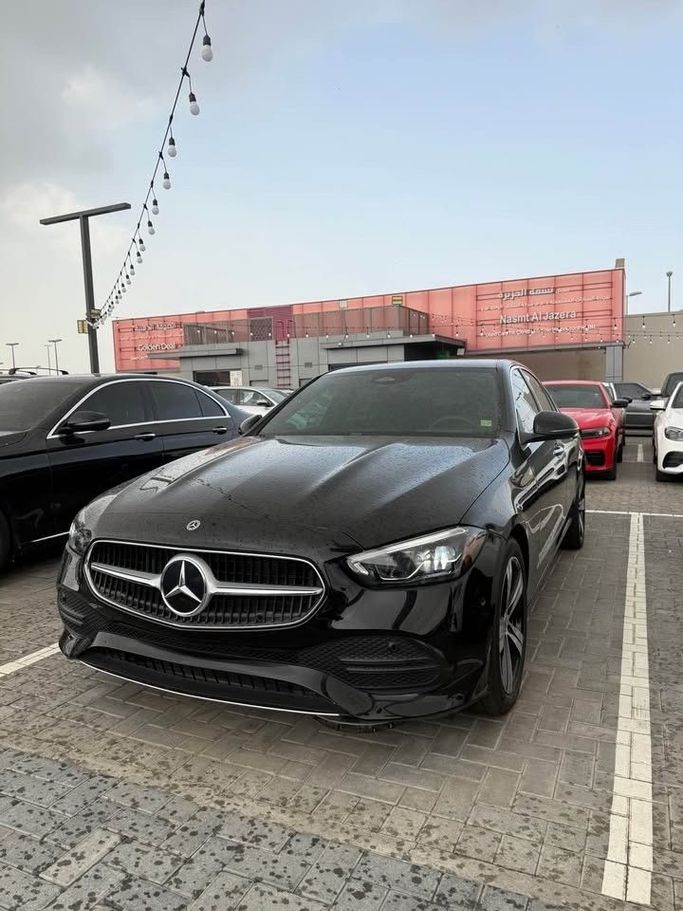 Used Mercedes-Benz C-Class 300 V (W206), 2.0 l, 2024 in Sharjah by Nasmt Al Jazera Used Cars , Black color.  | AUTO.AE