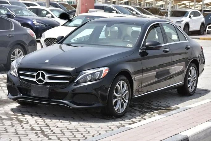 Used Mercedes-Benz C-Class 300 IV (W205), 2.0 l, 2017 in Sharjah by Alfaris Used Cars, Black color. Other | AUTO.AE