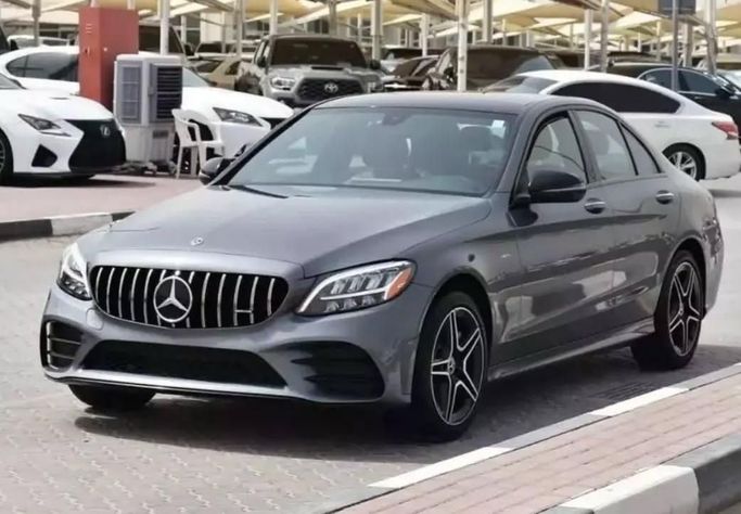 Used Mercedes-Benz C-Class 300 IV (W205) Facelift, 2.0 l, 2020 in Sharjah by Alfaris Used Cars, Grey color. Other | AUTO.AE