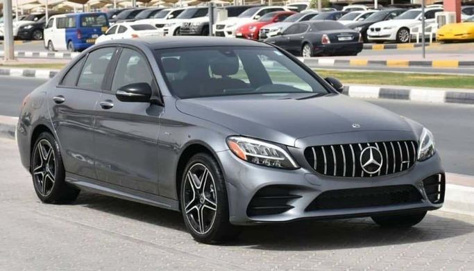 Used Mercedes-Benz C-Class 300 IV (W205) Facelift, 2.0 l, 2020 in Sharjah by Alfaris Used Cars, Grey color. Other | AUTO.AE
