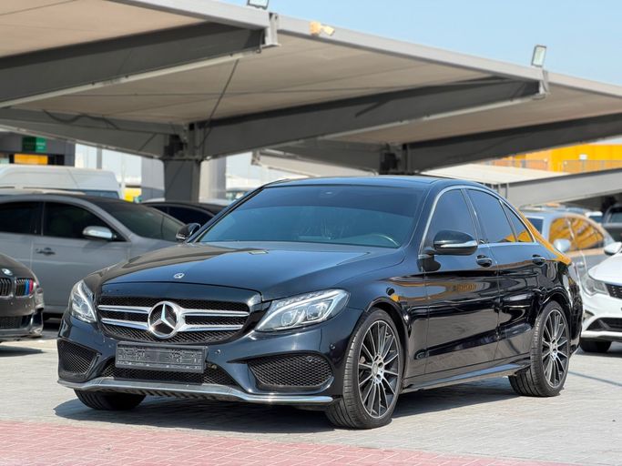 Подержанный Mercedes-Benz C-Class 200 III (W204) Рестайлинг, 1.8 л, 2015 в ОАЭ, Шарджа от FAROUK KHALAF Черный цвет. GCC | AUTO.AE | Объявление #275706