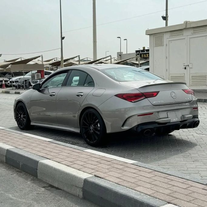 Used Mercedes-Benz CLA AMG 35 AMG II (C118, X118), 2.0 l, 2020 in Sharjah by Alfaris Used Cars, Silver color. Other | AUTO.AE