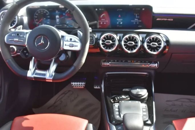 Used Mercedes-Benz CLA AMG 45 AMG II (C118, X118), 2.0 l, 2021 in Sharjah by Alfaris Used Cars, White color. GCC Specs | AUTO.AE