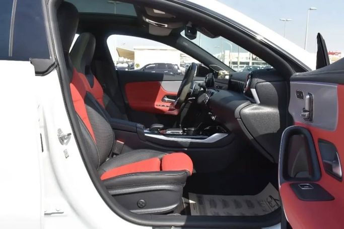 Used Mercedes-Benz CLA AMG 45 AMG II (C118, X118), 2.0 l, 2021 in Sharjah by Alfaris Used Cars, White color. GCC Specs | AUTO.AE
