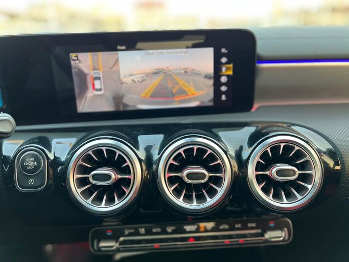 Used Mercedes-Benz CLA AMG 45 AMG II (C118, X118), 2.0 l, 2021 in Sharjah by Ali Used Cars, White color. American Specs | AUTO.AE