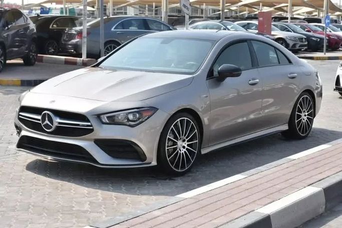 Used Mercedes-Benz CLA AMG 35 AMG II (C118, X118), 2.0 l, 2020 in Sharjah by Alfaris Used Cars, Silver color. Other | AUTO.AE