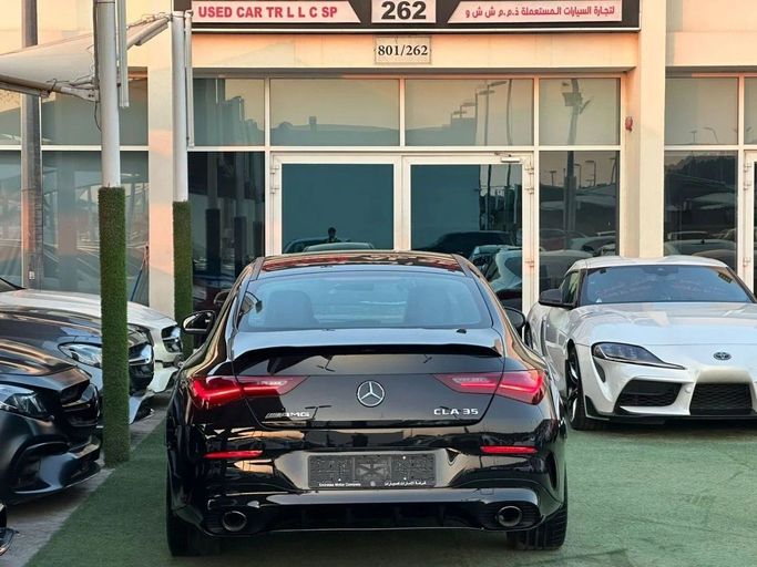Used Mercedes-Benz CLA AMG 35 AMG II (C118, X118) Facelift, 2.0 l, 2025 in Sharjah by Noor Al Seyoh Used Cars, Black color. GCC Specs | AUTO.AE