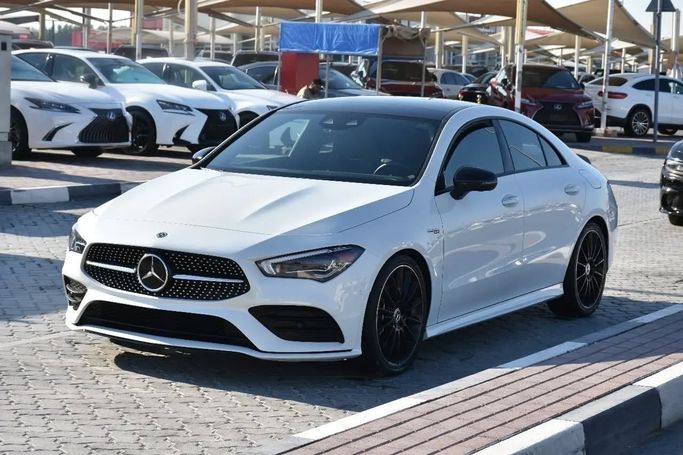 Used Mercedes-Benz CLA 250 II (C118, X118), 2.0 l, 2020 in Sharjah by Alfaris Used Cars, White color. Other | AUTO.AE