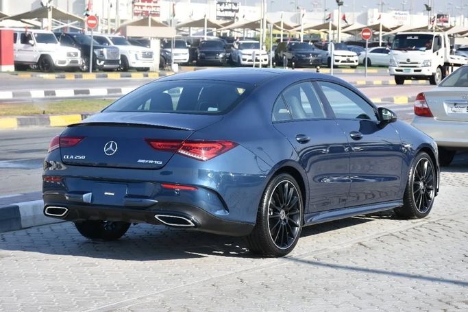 Used Mercedes-Benz CLA 250 II (C118, X118), 2.0 l, 2020 in Sharjah by Alfaris Used Cars, Blue color. Other | AUTO.AE