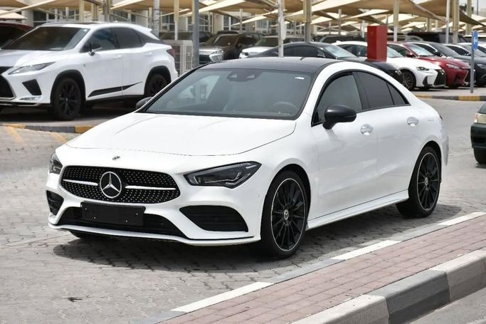 New Mercedes-Benz CLA 200 II (C118, X118) Facelift, 1.3 l, 2023 in Sharjah by Alfaris Used Cars, White color. Other | AUTO.AE