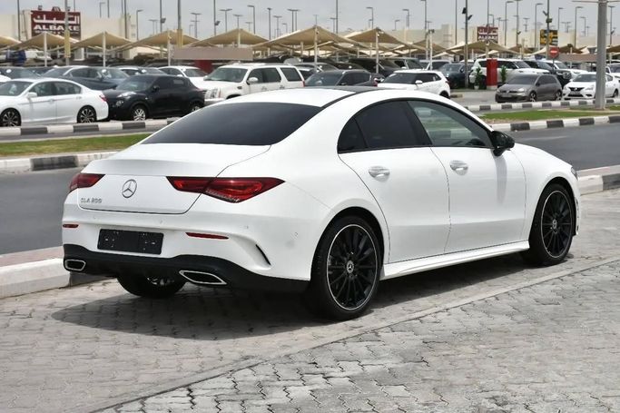New Mercedes-Benz CLA 200 II (C118, X118) Facelift, 1.3 l, 2023 in Sharjah by Alfaris Used Cars, White color. Other | AUTO.AE