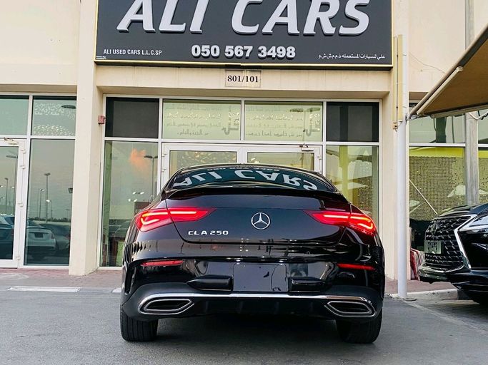 Used Mercedes-Benz CLA 250 II (C118, X118), 2.0 l, 2020 in Sharjah by Ali Used Cars, Black color. American Specs | AUTO.AE