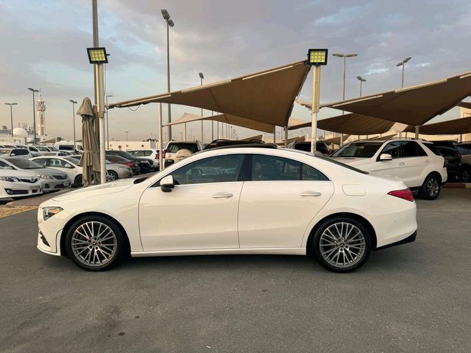 Used Mercedes-Benz CLA 250 II (C118, X118) Facelift, 2.0 l, 2023 in Sharjah by Daira Used Cars, White color. American Specs | AUTO.AE