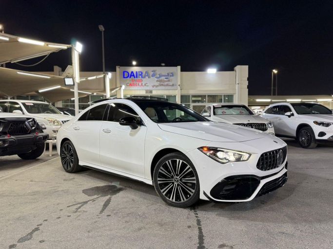 Used Mercedes-Benz CLA 250 II (C118, X118), 2.0 l, 2021 in Sharjah by Daira Used Cars, White color. Other | AUTO.AE