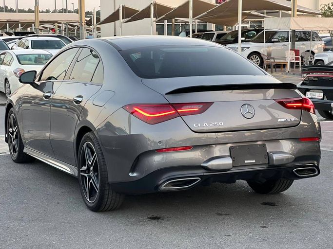 Used Mercedes-Benz CLA 250 II (C118, X118) Facelift, 2.0 l, 2024 in Sharjah by Ali Used Cars, Grey color. American Specs | AUTO.AE