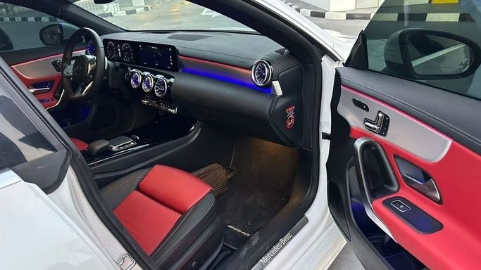 Used Mercedes-Benz CLA 250 II (C118, X118), 2.0 l, 2023 in Sharjah by Al Majarah Used Cars, White color. GCC Specs | AUTO.AE