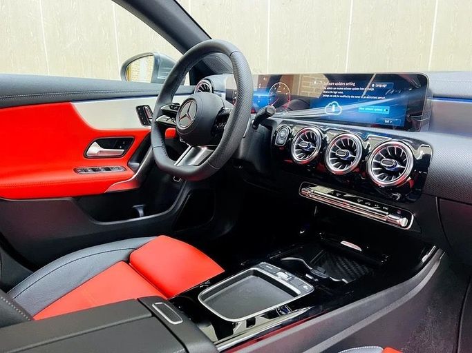 New Mercedes-Benz CLA 250 II (C118, X118) Facelift, 2.0 l, 2025 in Sharjah by Speed Cars, Black color. GCC Specs | AUTO.AE