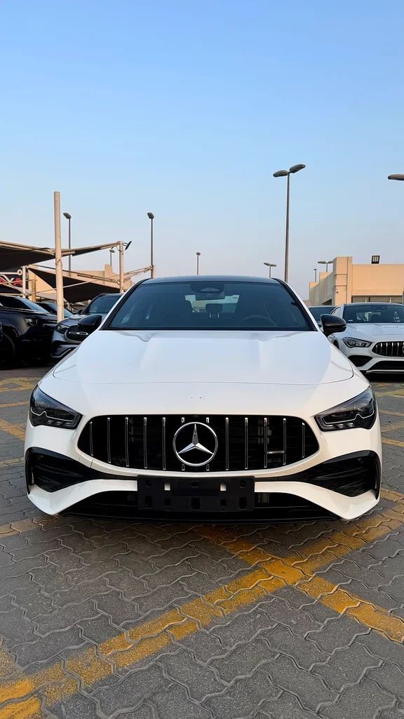 Used Mercedes-Benz CLA 250 II (C118, X118) Facelift, 2.0 l, 2024 in Sharjah by Karkuk Used Cars, White color. American Specs | AUTO.AE