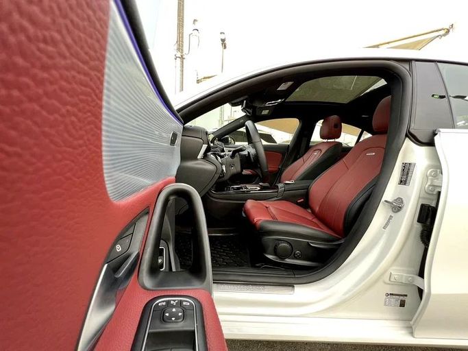 Used Mercedes-Benz CLA 250 II (C118, X118), 2.0 l, 2022 in Sharjah by Ali Abood Used Cars, White color. American Specs | AUTO.AE