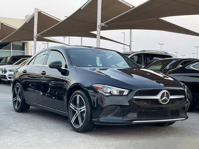 Used Mercedes-Benz CLA 250 II (C118, X118), 2.0 l, 2020 in Sharjah by Al Nukhba Al Malakyah Used Cars, Black color. American Specs | AUTO.AE