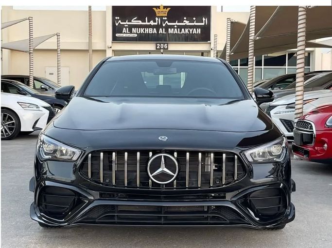Used Mercedes-Benz CLA 250 II (C118, X118), 2.0 l, 2020 in Sharjah by Al Nukhba Al Malakyah Used Cars, Black color. American Specs | AUTO.AE