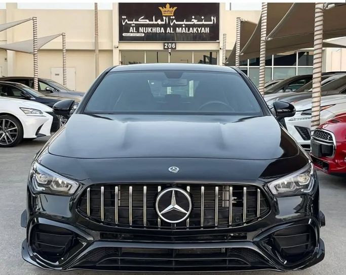 Used Mercedes-Benz CLA 250 II (C118, X118), 2.0 l, 2020 in Sharjah by Al Nukhba Al Malakyah Used Cars, Black color. American Specs | AUTO.AE