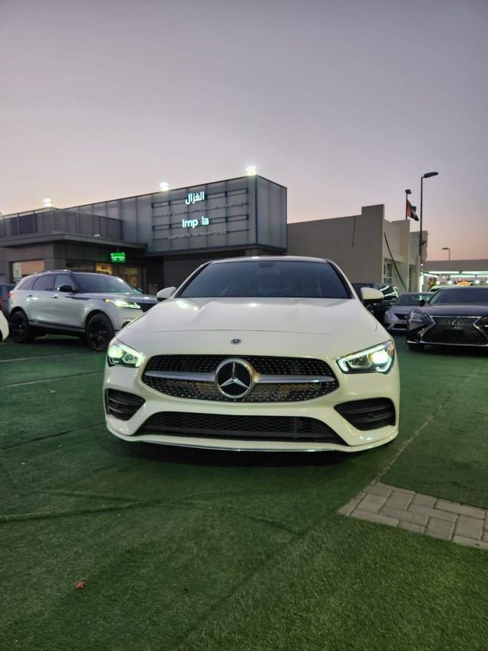 Used Mercedes-Benz CLA 250 II (C118, X118), 2.0 l, 2022 in Sharjah by Impala Used Cars, White color. American Specs | AUTO.AE