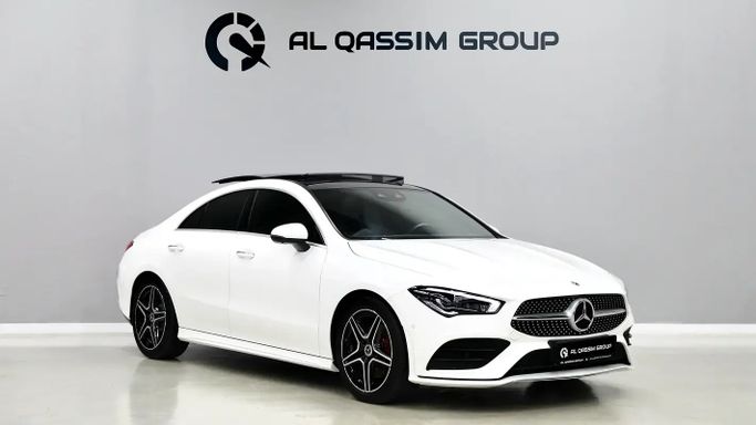 Подержанный Mercedes-Benz CLA 250 II (C118, X118), 2.0 л, 2023 в Шардже от Al Qassem Cars Trading Белый цвет. Корейская | AUTO.AE | Объявление #273770
