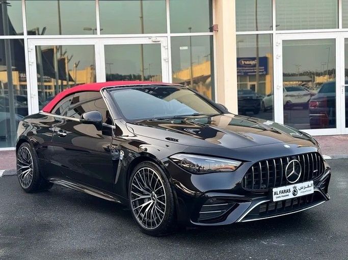 Used Mercedes-Benz CLE AMG 53 AMG, 3.0 l, 2025 in Sharjah by Al Faras al Thahabi Used Cars, Black color. Japanese Specs | AUTO.AE