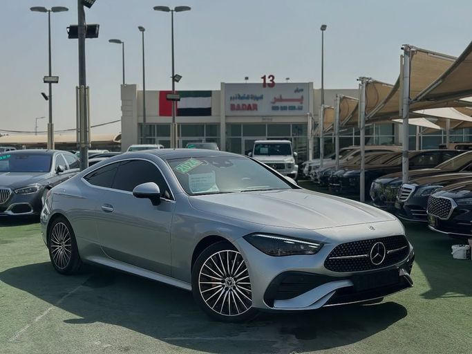 Used Mercedes-Benz CLE 200, 2.0 l, 2024 in Sharjah by Badar Used Cars, Silver color.  | AUTO.AE