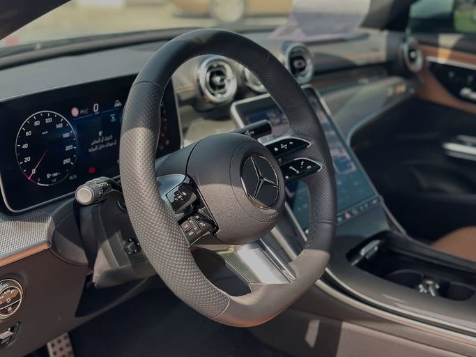 Used Mercedes-Benz CLE 200, 2.0 l, 2024 in Sharjah by Badar Used Cars, Silver color.  | AUTO.AE