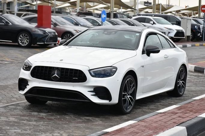 Used Mercedes-Benz E-Class AMG 53 AMG V (W213), 3.0 l, 2019 in Sharjah by Alfaris Used Cars, White color. Other | AUTO.AE