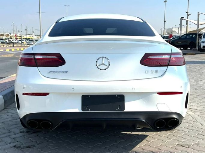 Подержанный Mercedes-Benz E-Class AMG 53 AMG V (W213) Рестайлинг, 3.0 л, 2021 в Шардже от Alfaris Used Cars Белый цвет. Other | AUTO.AE