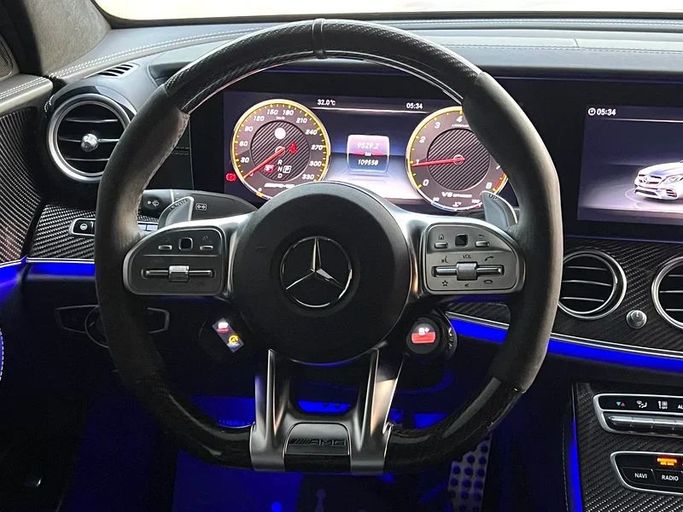 Used Mercedes-Benz E-Class AMG 63 AMG S V (W213), 4.0 l, 2020 in Sharjah by Al Wisam Al Malaki Used Cars, Grey color. GCC Specs | AUTO.AE