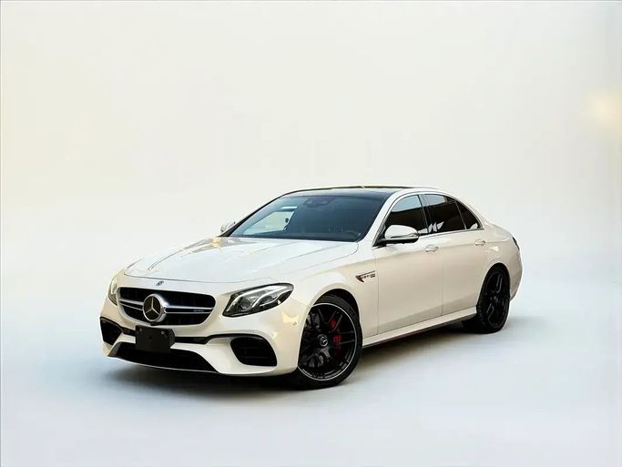 Used Mercedes-Benz E-Class AMG 63 AMG S V (W213), 4.0 l, 2018 in Sharjah by Al Wisam Al Malaki Used Cars, White color. Japanese Specs | AUTO.AE