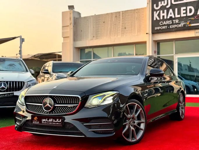 Used Mercedes-Benz E-Class AMG 43 AMG V (W213), 3.0 l, 2017 in UAE, Sharjah by KHALED AL FARES 211, Black color. GCC Specs | AUTO.AE | Listing #280598