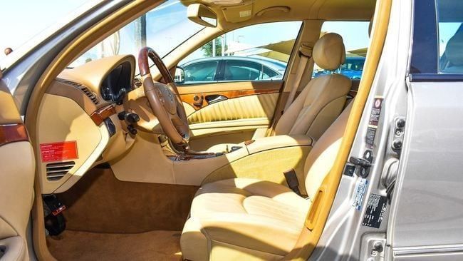 Used Mercedes-Benz E-Class 500 III (W211, S211) Facelift, 5.0 l, 2009 in Sharjah by Alnujoom Al Malakiah Used Cars, Golden color. GCC Specs | AUTO.AE