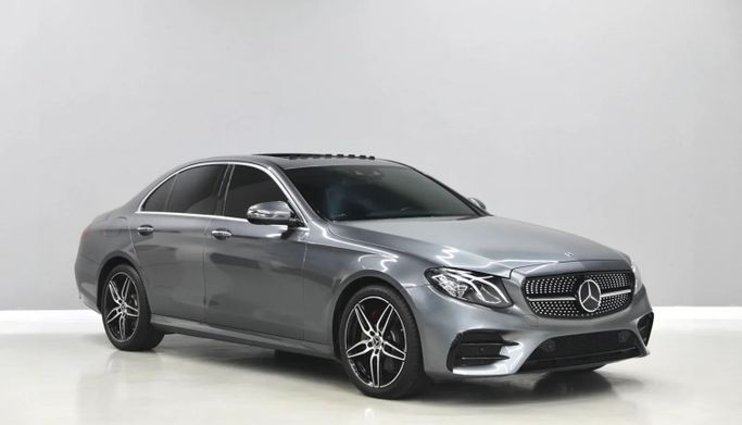 Used Mercedes-Benz E-Class 250 V (W213, S213, C238), 2.0 l, 2018 in Sharjah by Al Qassem Cars Trading, Grey color. Korean Specs | AUTO.AE