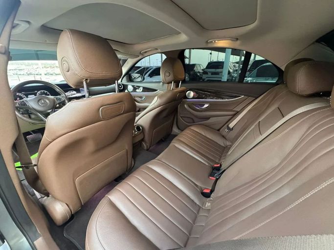 Used Mercedes-Benz E-Class 200 V (W213, S213, C238), 2.0 l, 2018 in Sharjah by Nour Alnukhba Motors, Grey color. GCC Specs | AUTO.AE