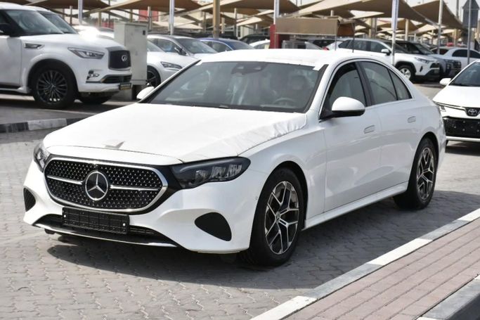 New Mercedes-Benz E-Class 200 VI (W214, S214), 2.0 l, 2025 in Sharjah by Alfaris Used Cars, White color. Other | AUTO.AE