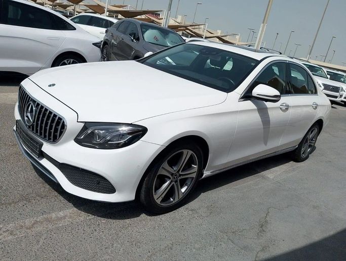 Used Mercedes-Benz E-Class 300 V (W213, S213, C238), 2.0 l, 2018 in Sharjah by Alnawras Cars, White color. Korean Specs | AUTO.AE