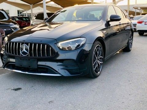 Used Mercedes-Benz E-Class 350 V (W213, S213, C238) Facelift, 2.0 l, 2021 in Sharjah by Ali Used Cars, Black color. American Specs | AUTO.AE